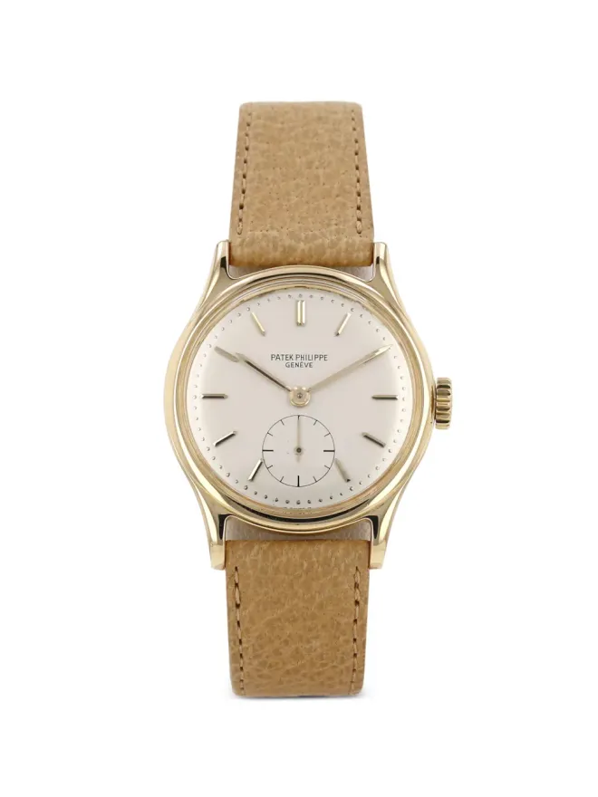 Patek Philippe Pre-Owned Patek Philippe Calatrava 小秒針 1950年代 ビンテージ 腕時計の商品画像