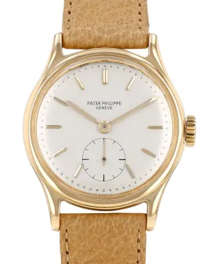 Patek Philippe Calatrava 小秒針 1950年代 ビンテージ 腕時計 - サムネイル2