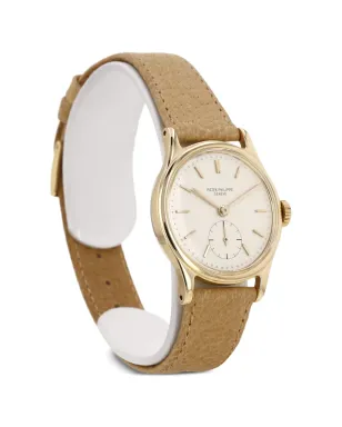 Patek Philippe Calatrava 小秒針 1950年代 ビンテージ 腕時計 - サムネイル4