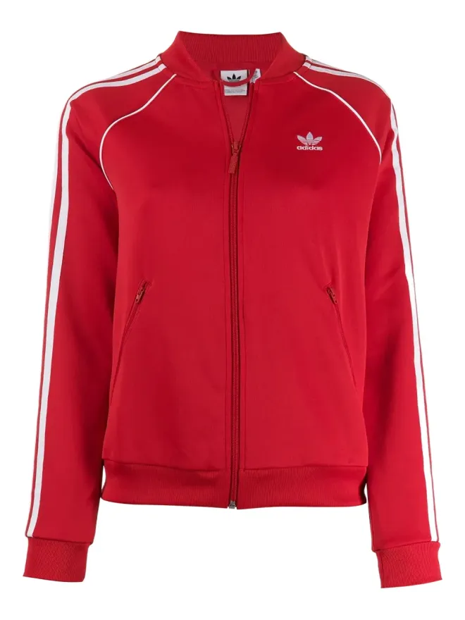 adidas adidas スーパースター striped-sleeve トラックジャケットの商品画像