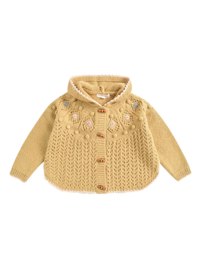 LOUISE MISHA KIDS LOUISE MISHA KIDS Iona 花柄刺繍フーディの商品画像