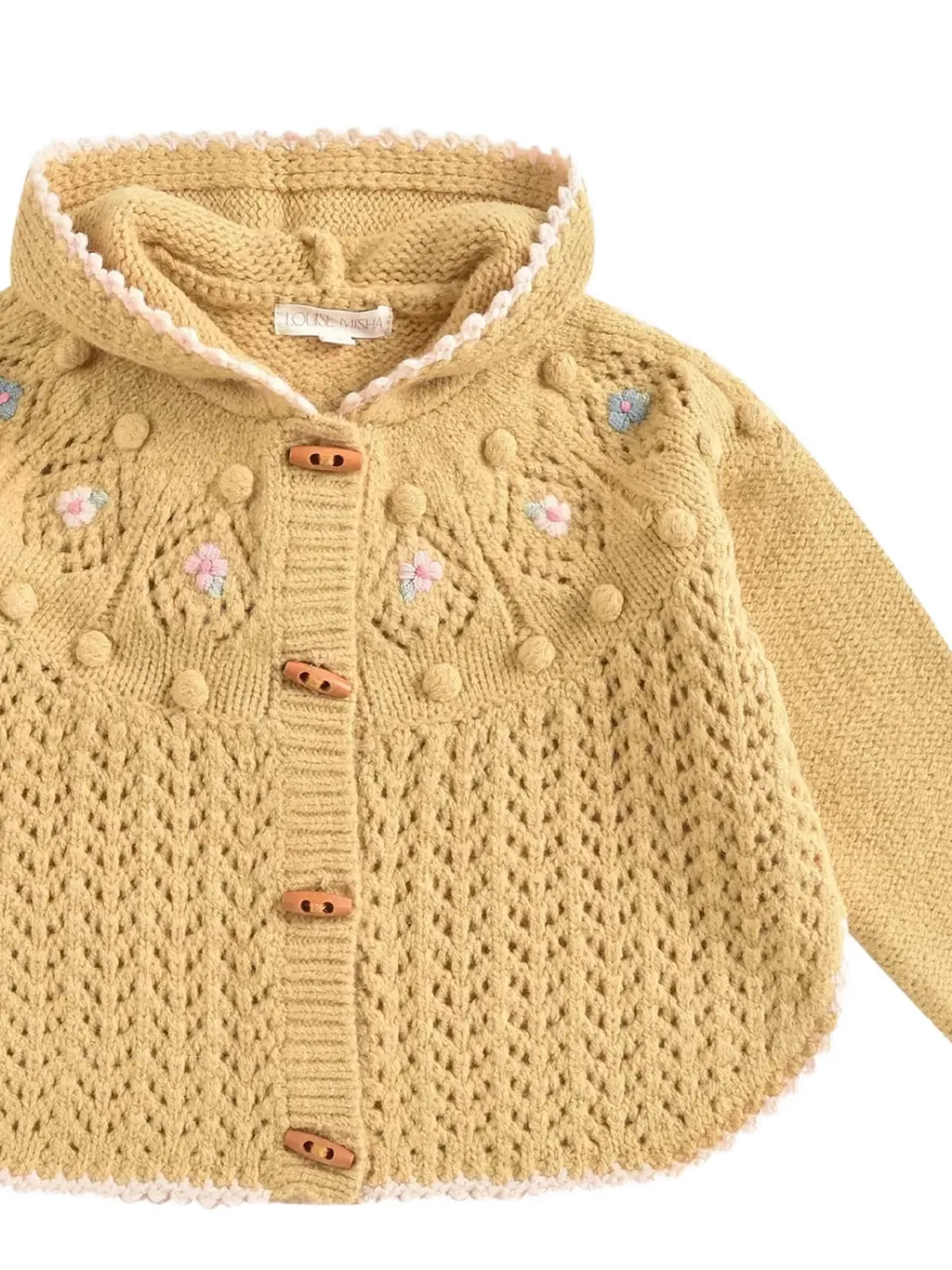 LOUISE MISHA KIDS Iona 花柄刺繍フーディ - 画像2