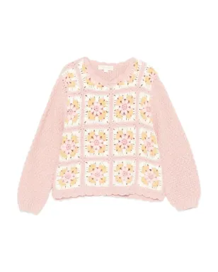 LOUISE MISHA KIDS 花刺繍セーター - サムネイル1
