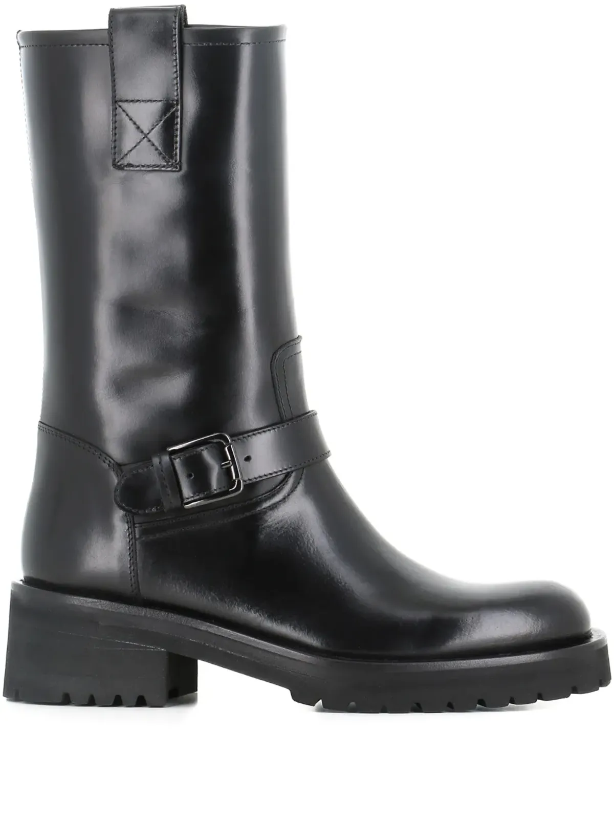 Alberto Fasciani Isabel 9003 バックルストラップ バイカーブーツ - 画像1