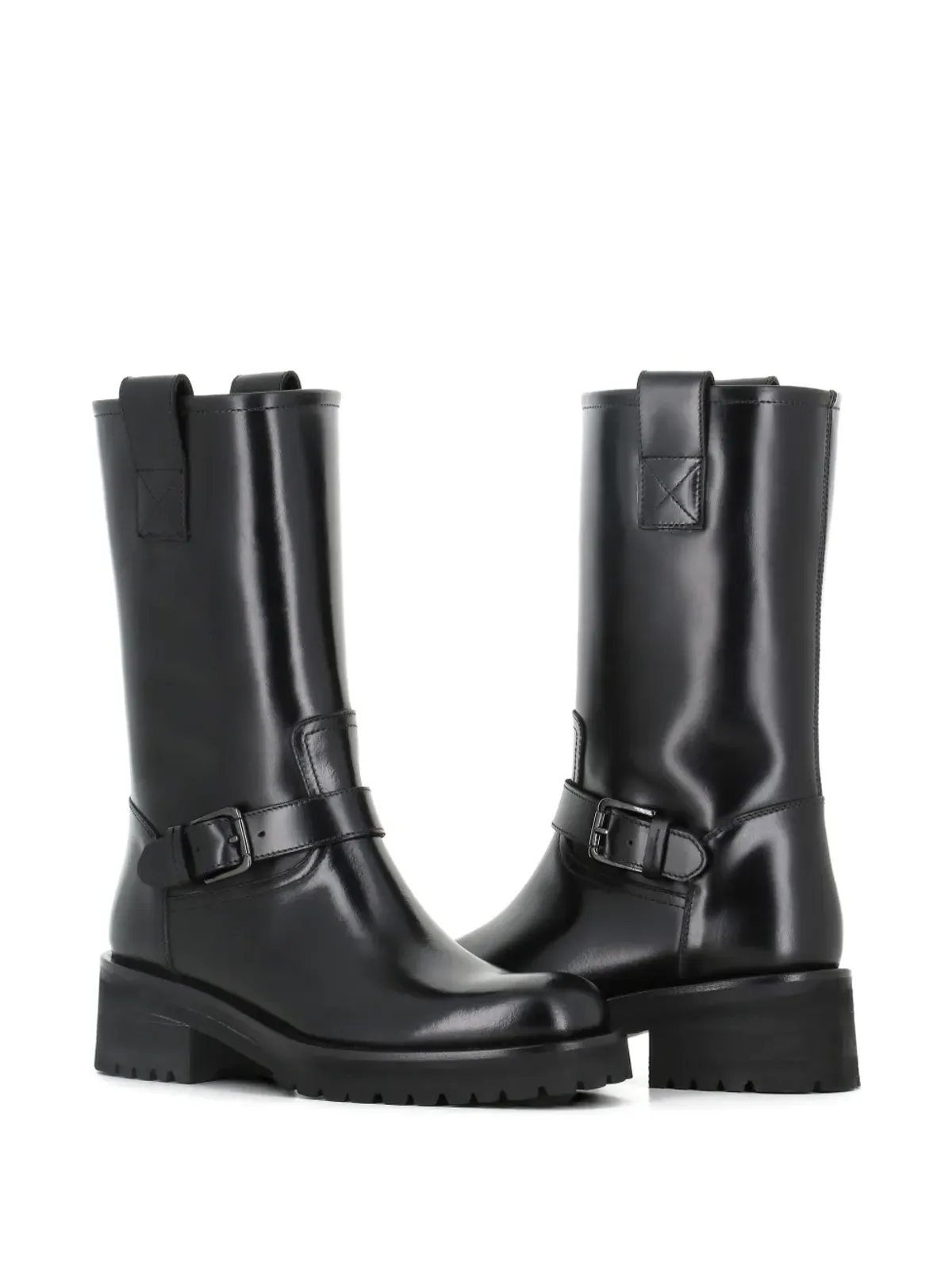 Alberto Fasciani Isabel 9003 バックルストラップ バイカーブーツ - 画像2