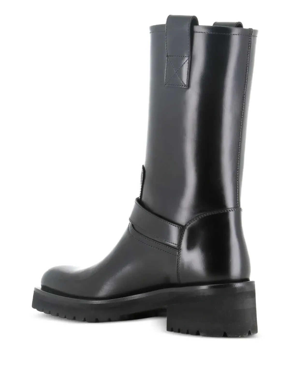 Alberto Fasciani Isabel 9003 バックルストラップ バイカーブーツ - 画像3