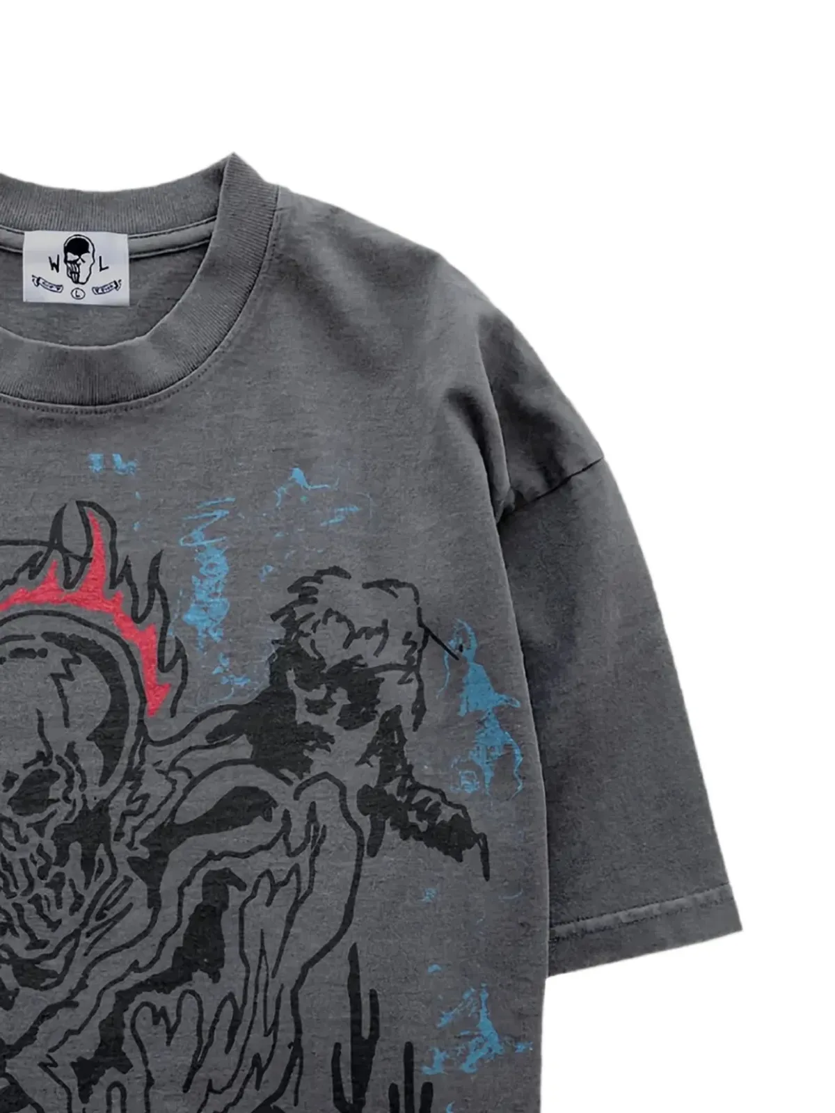 Warren Lotas Summoner large-print Tシャツ - 画像2