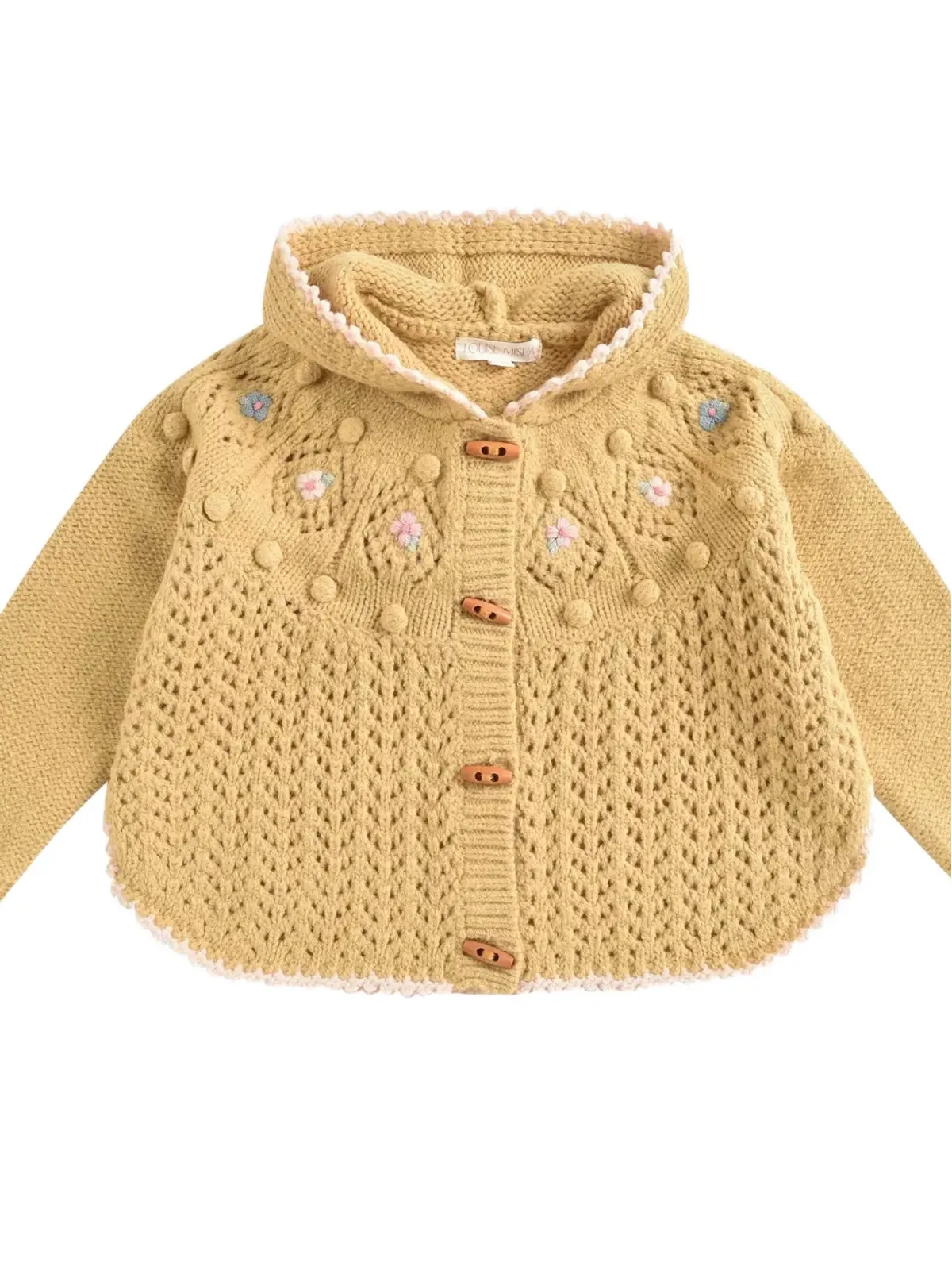 LOUISE MISHA KIDS アイオナ フローラル刺繍フーディ - 画像2