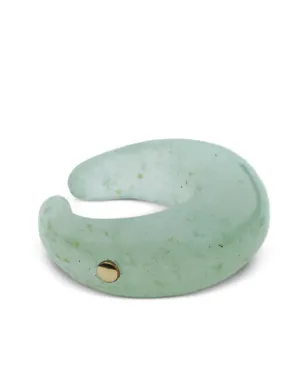 Luminous 27 Criolla aventurine ear cuff - Green - サムネイル1