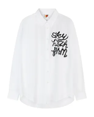 Sky High Farm オーバープリントボタンダウンシャツ - サムネイル1
