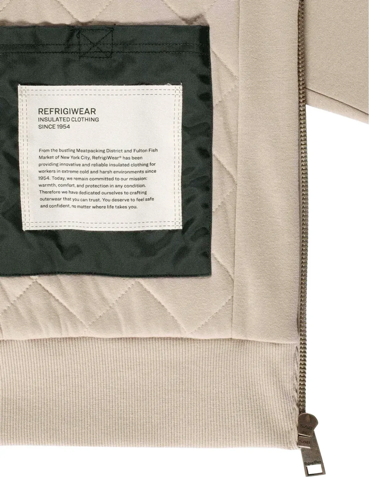 Refrigiwear アストロ ジップアップフーディー - ベージュ - 画像4