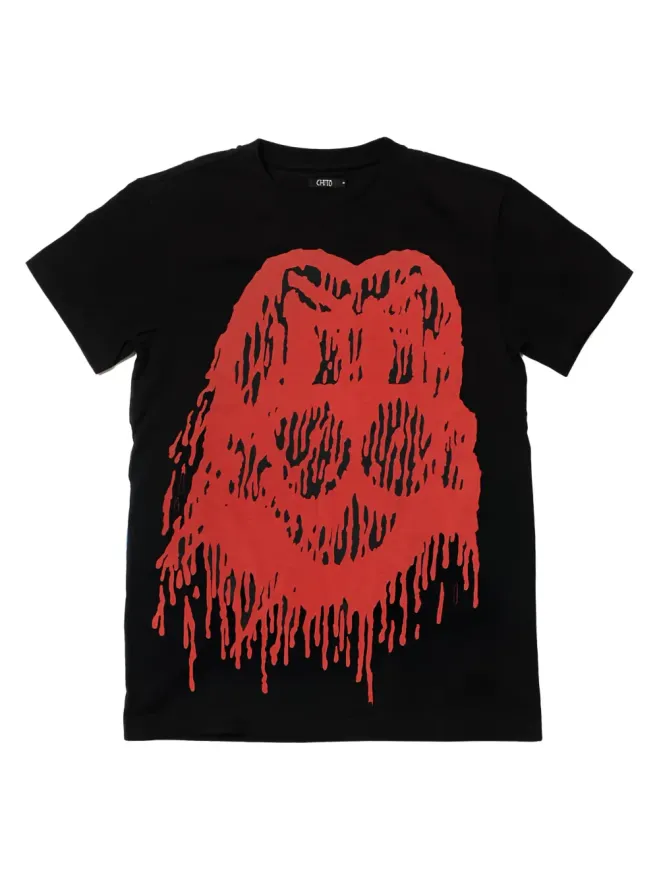 CHITO CHITO ドリップ グラフィックプリントTシャツの商品画像