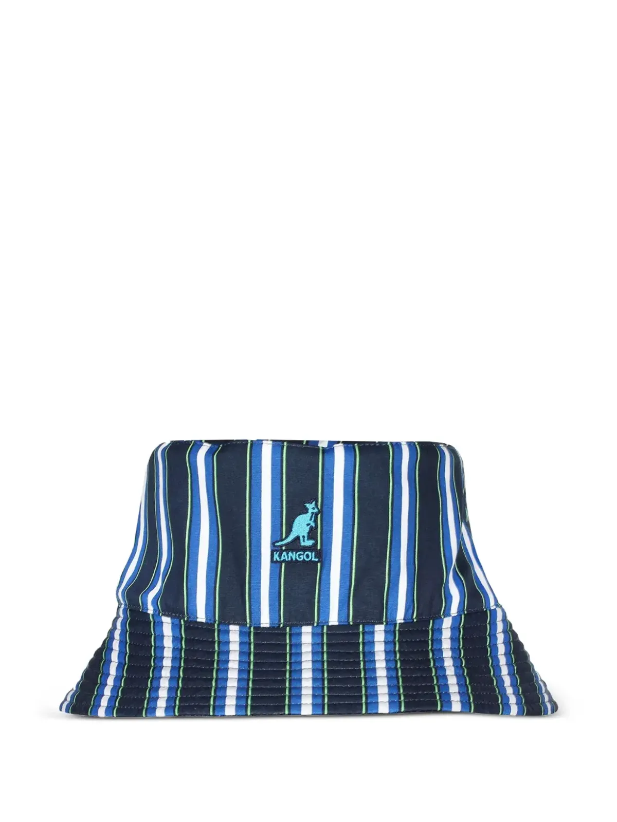 Kangol ストライプ柄バケットハット - Blue - 画像1
