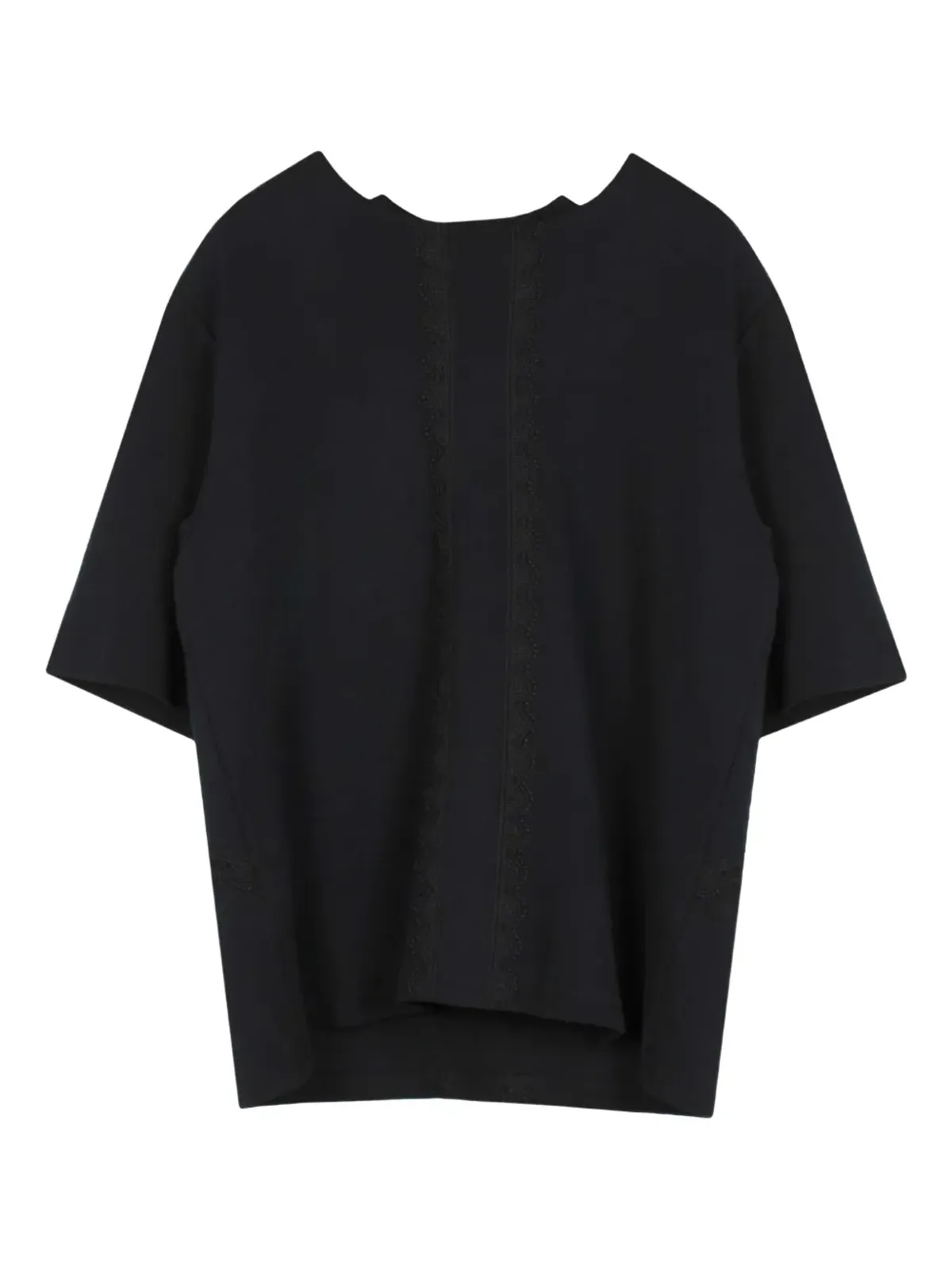 Youths In Balaclava coin-trim T-shirt - Black - 画像2