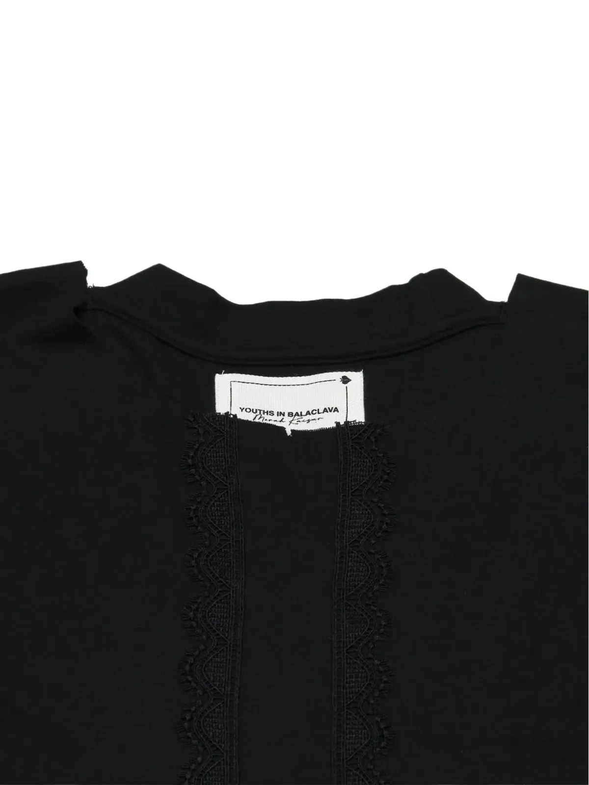 Youths In Balaclava coin-trim T-shirt - Black - 画像3