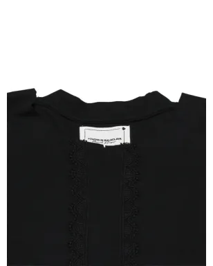 Youths In Balaclava coin-trim T-shirt - Black - サムネイル3