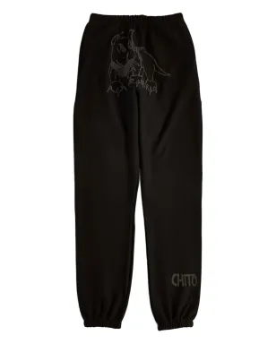 CHITO リフレクティブガード グラフィックプリント トラックパンツ - サムネイル1