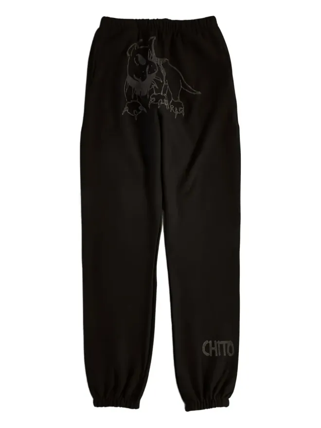 CHITO CHITO リフレクティブガード グラフィックプリント トラックパンツの商品画像