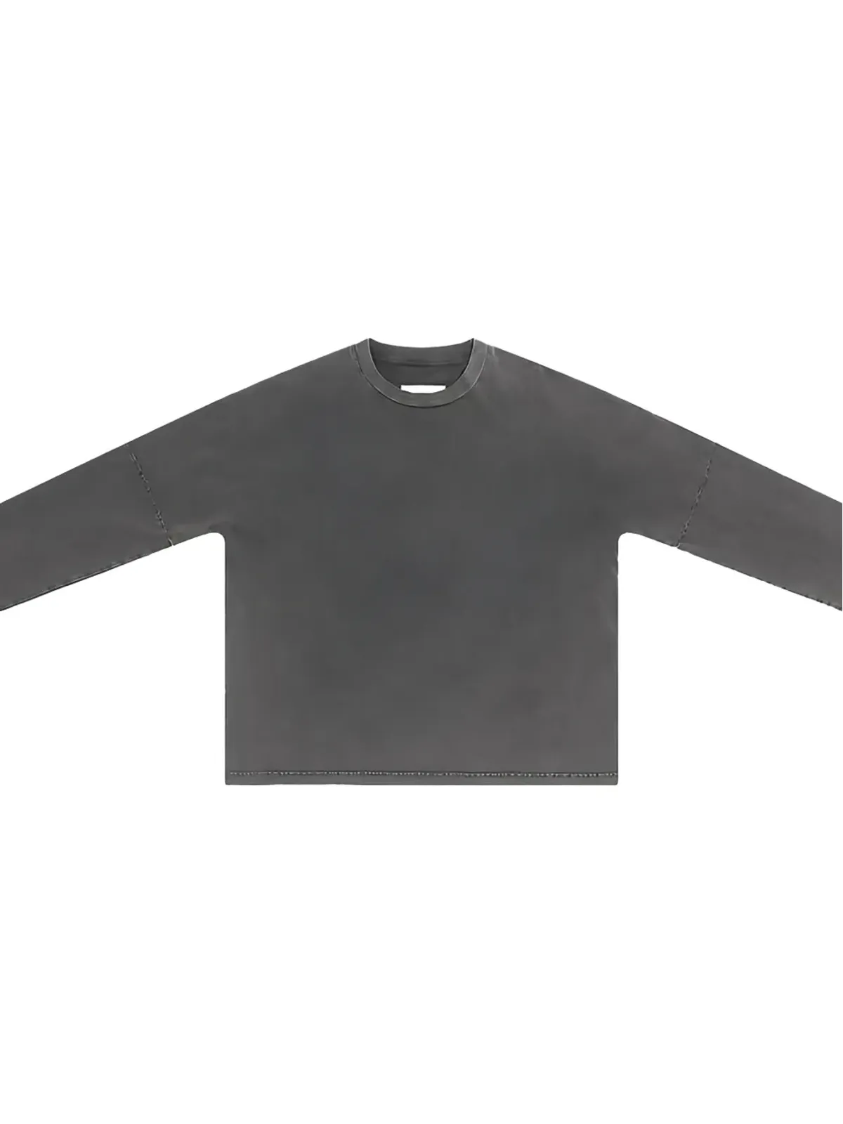 O.FILES Kimono 2.0 long-sleeve T-shirt - Grey - 画像2