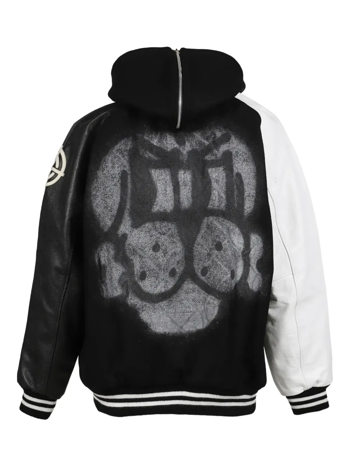CHITO Gobal Game hooded graphic jacket - Black - 画像2