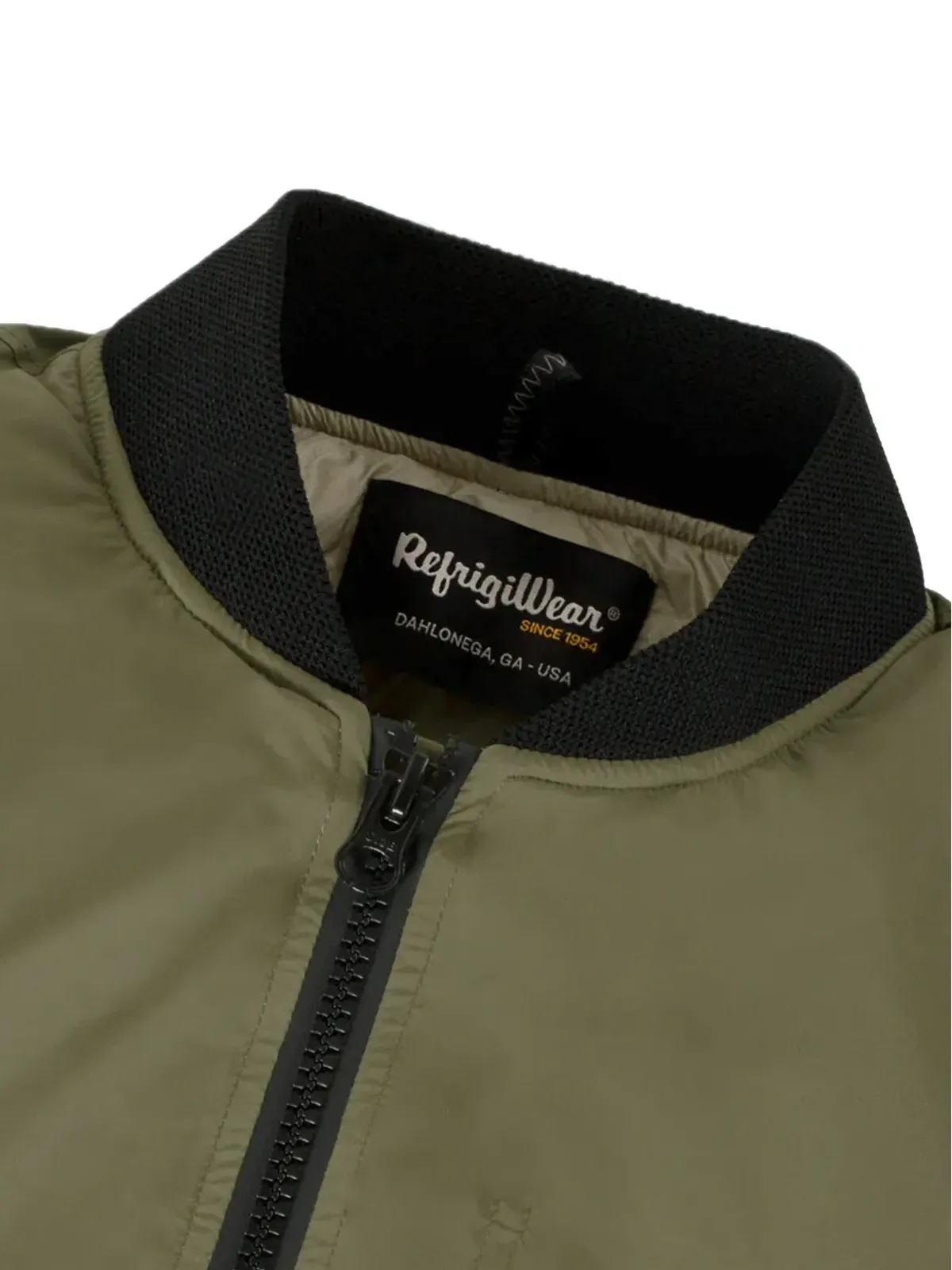 Refrigiwear ジップアップボンバージャケット - グリーン - 画像3
