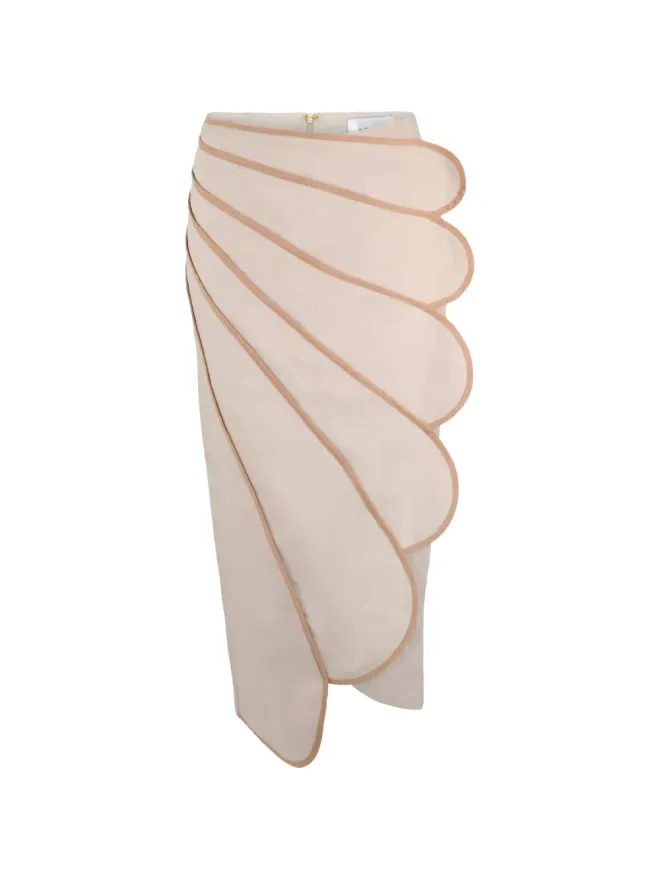 AZULU AZULU サンゴ ミディ丈スカートの商品画像