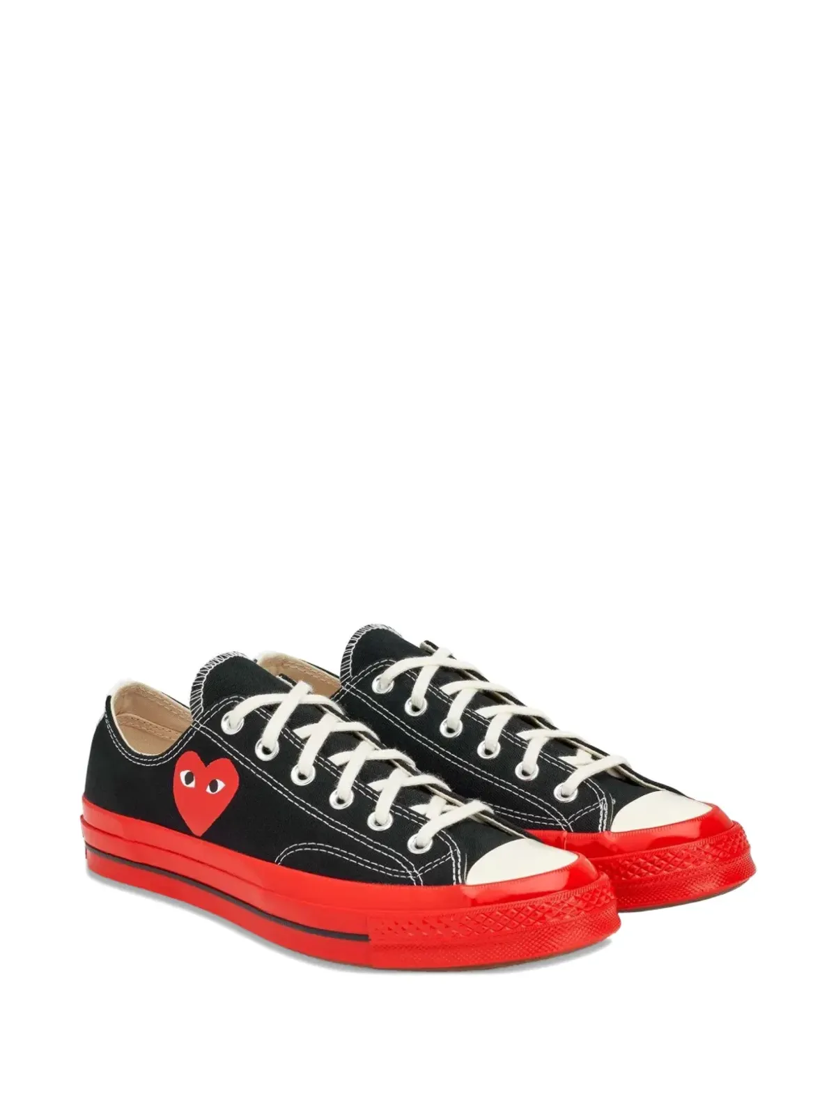 Comme Des Garçons Play x Converse ハートモチーフスニーカー - 画像2
