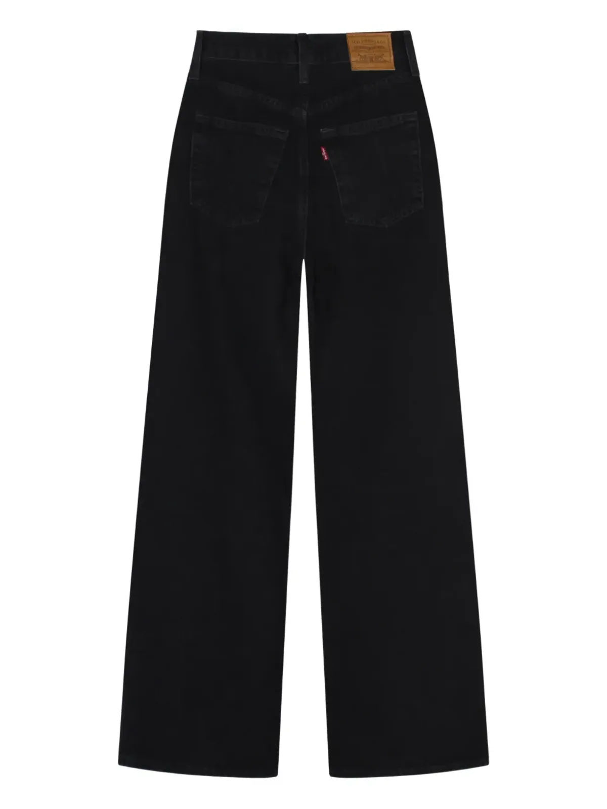 Levi's Premium Ribcage wide-leg jeans - Black - 画像2