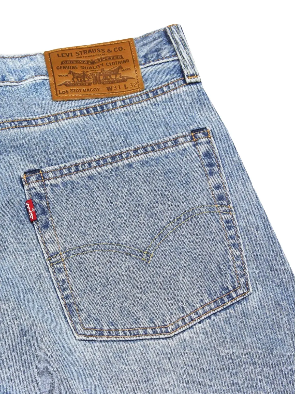 Levi's Premium 579 ステイ バギー テーパー ジーンズ - ブルー - 画像3