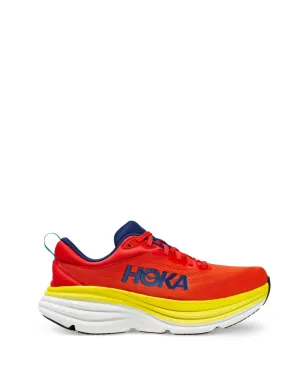 HOKA Bondi 8 レッドアラート/フレイム スニーカー - サムネイル1