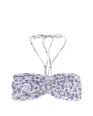 ISABEL MARANT 花柄ノットビキニトップ - サムネイル1