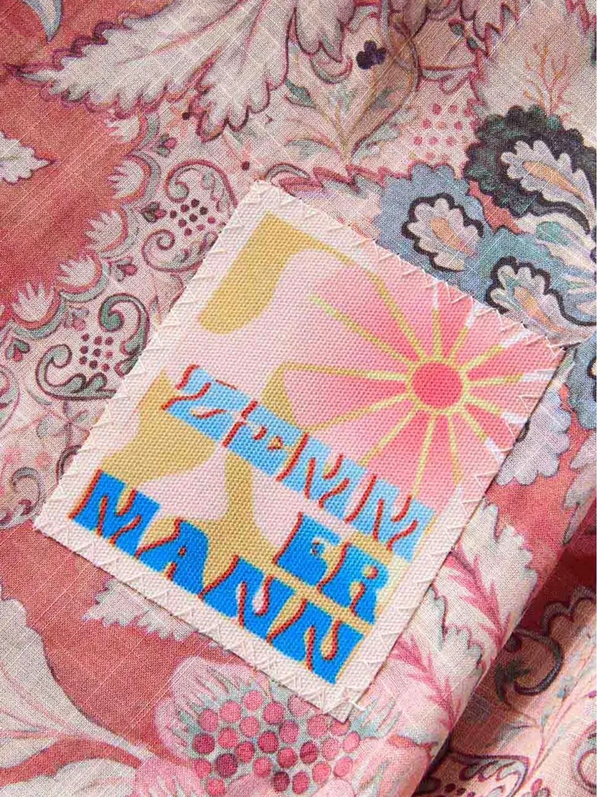 ZIMMERMANN Kids Daylight花柄プリントワンピース - 画像3