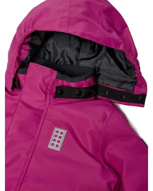 Lego x Kabooki hooded snowsuit - Pink - サムネイル3