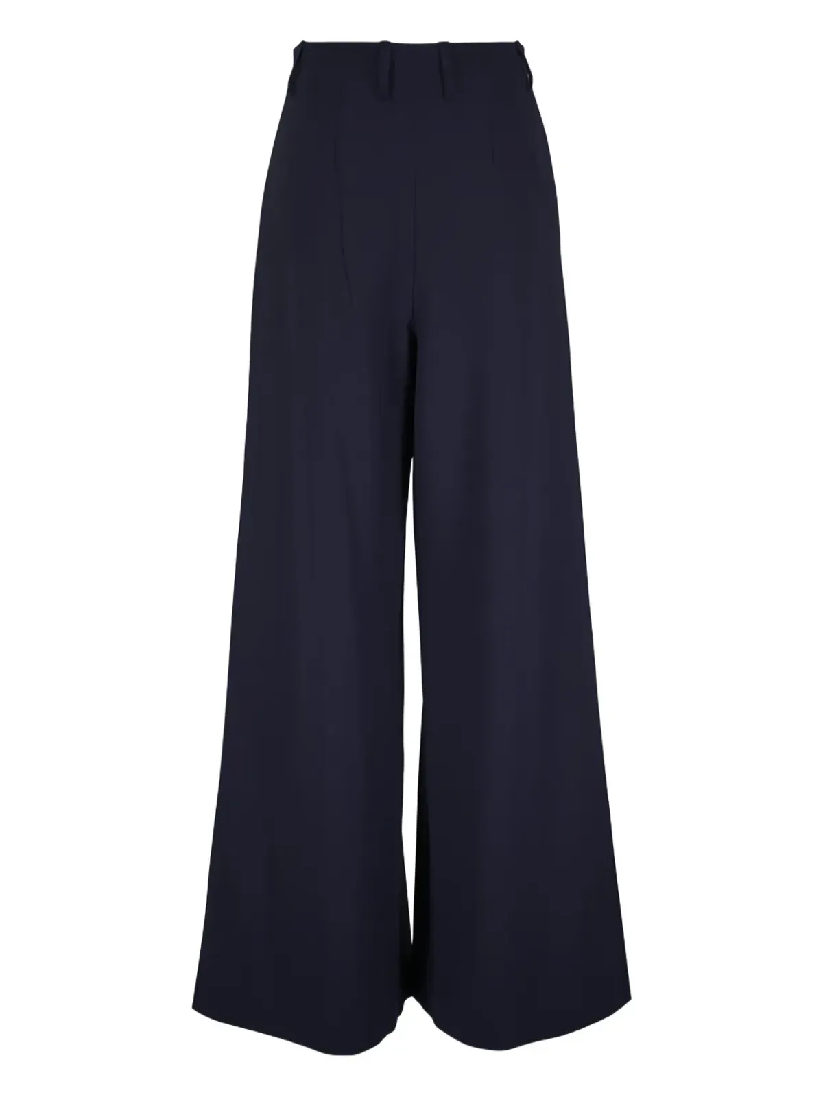 Lafayette 148 ダブルフェイス ウール パラッツォパンツ - ブルー - 画像2