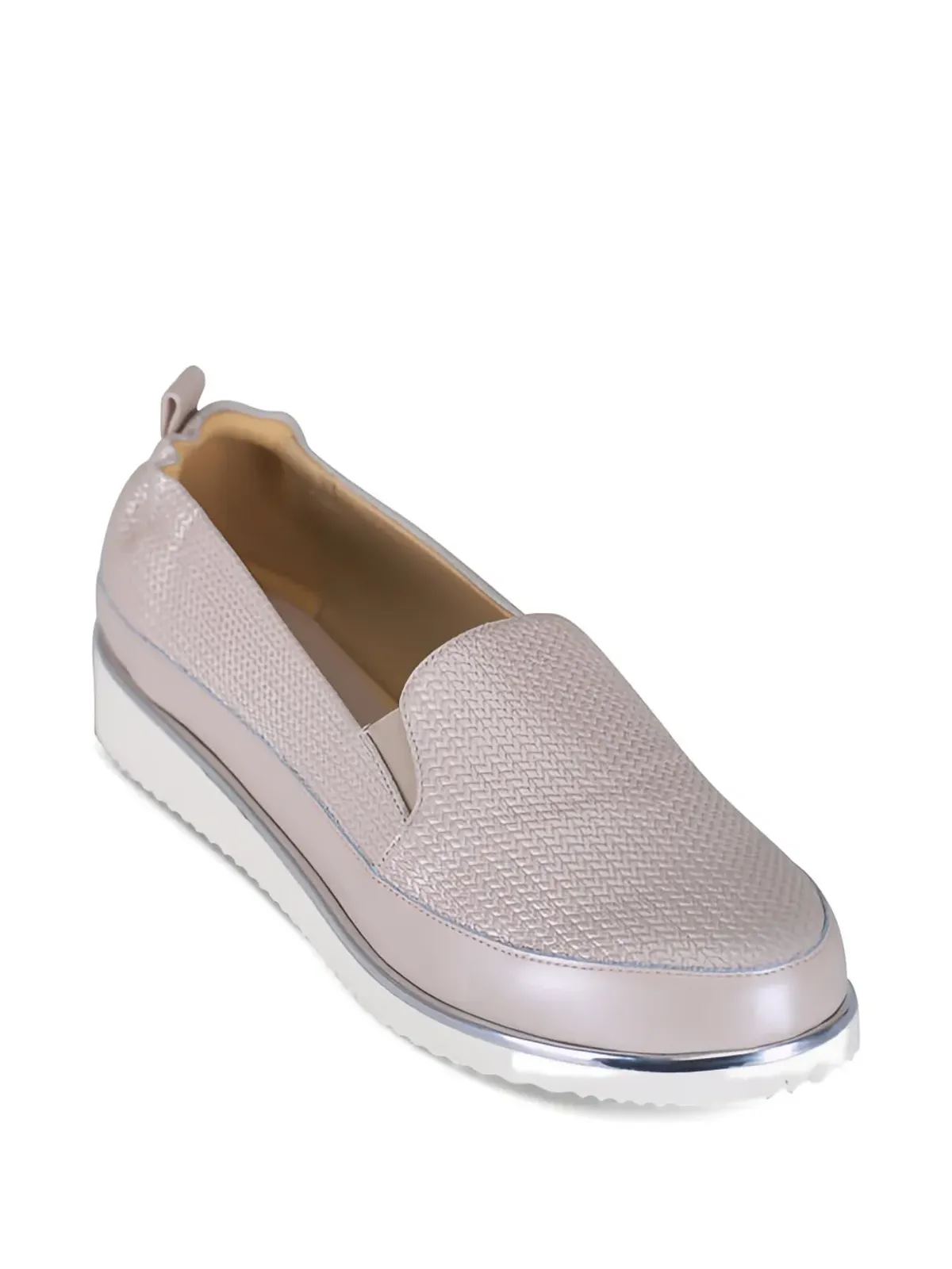 Ron White Nellaya round-toe loafers - 画像4