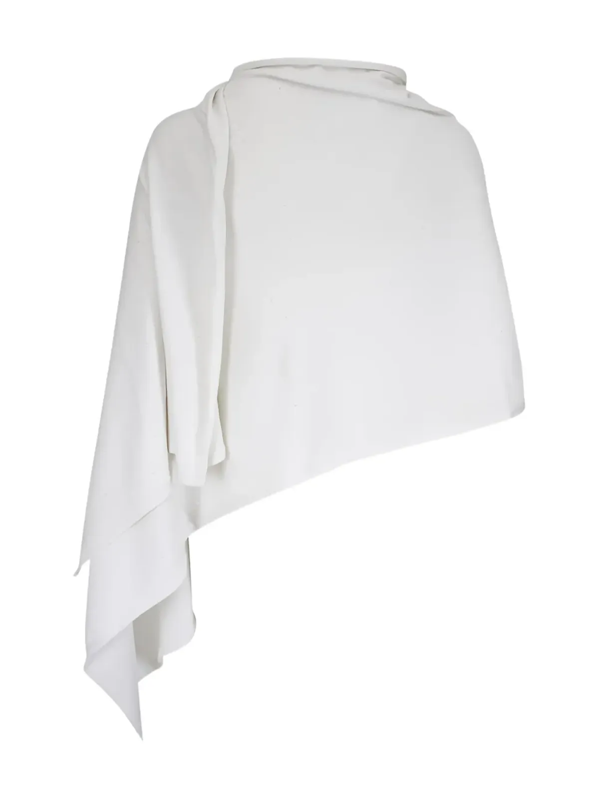 Kinross Cashmere 白いストール - 画像2