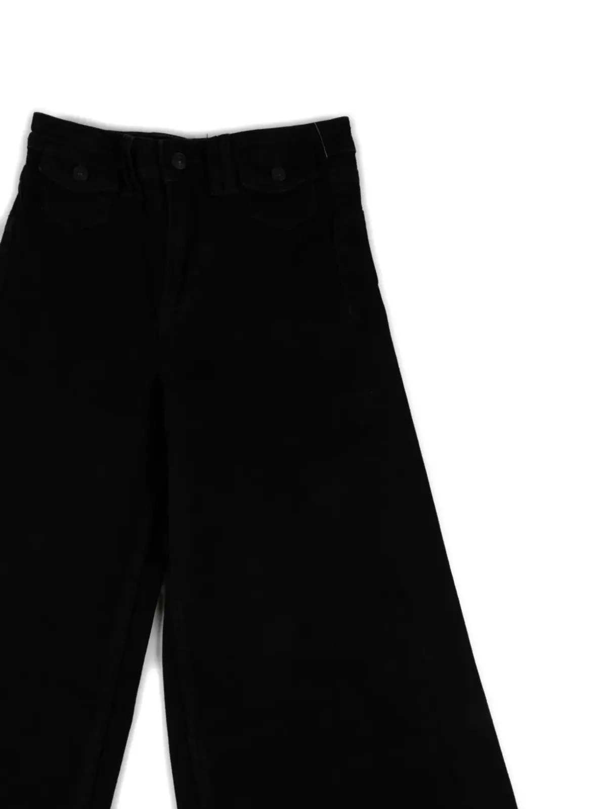 Free People Kellee ハイライズジーンズ（ワイドレッグ） ブラック - 画像3