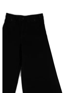 Free People Kellee ハイライズジーンズ（ワイドレッグ） ブラック - サムネイル3
