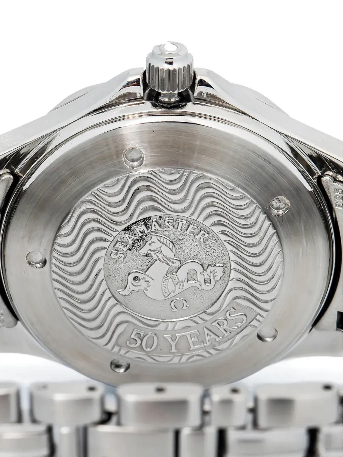 OMEGA ウェーブドブラック シーマスター ウォッチ - シルバー - 画像4