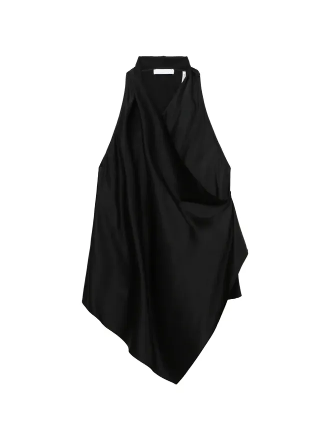 Helmut Lang Helmut Lang ホルターネック・シルクトップの商品画像