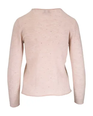 Kinross Cashmere ラウンドネック長袖セーター - サムネイル2