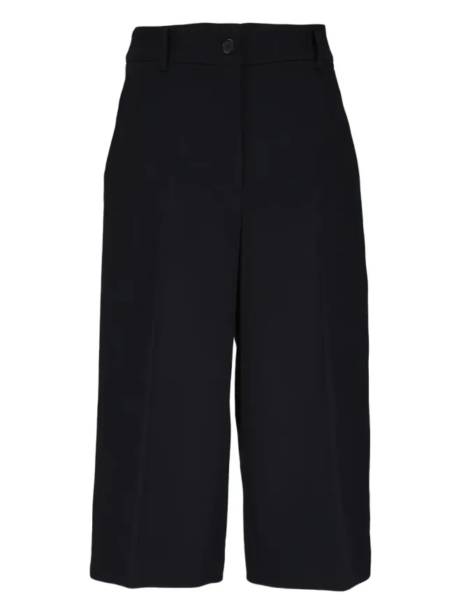 Akris Punto Akris Punto Chiana テーラード膝丈ショーツ - Blackの商品画像