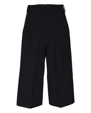 Akris Punto Chiana テーラード膝丈ショーツ - Black - サムネイル2