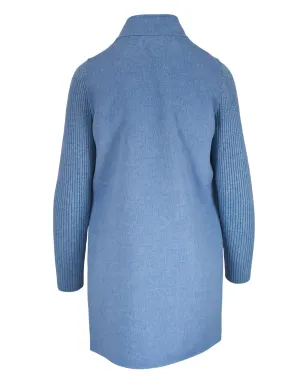 Kinross Cashmere ショールカラーリブ編みコート - サムネイル2