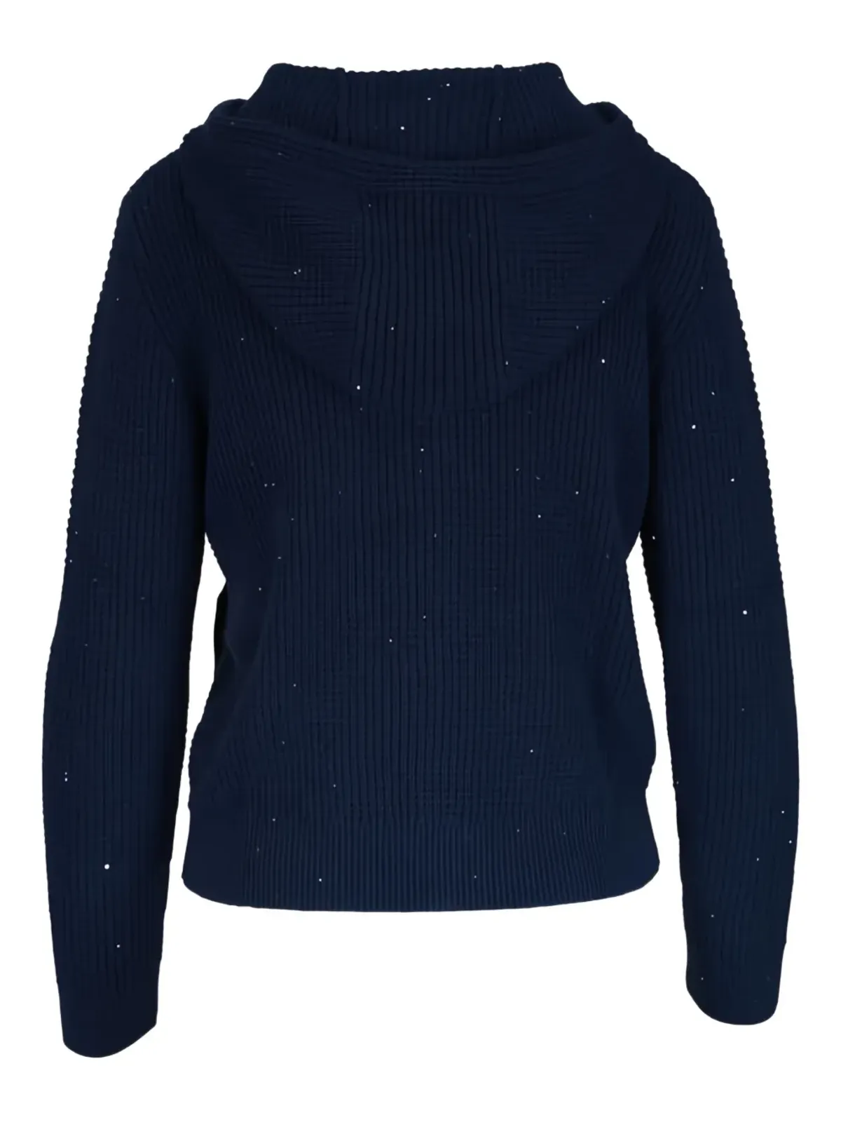Kinross Cashmere フード付きジップアップセーター - 画像2