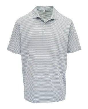 Peter Millar Calvert Crownストライプポロシャツ ブルー - サムネイル1