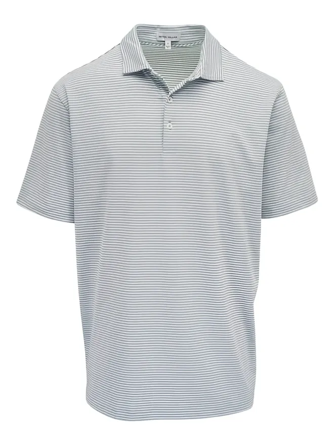 Peter Millar Peter Millar Calvert Crownストライプポロシャツ ブルーの商品画像