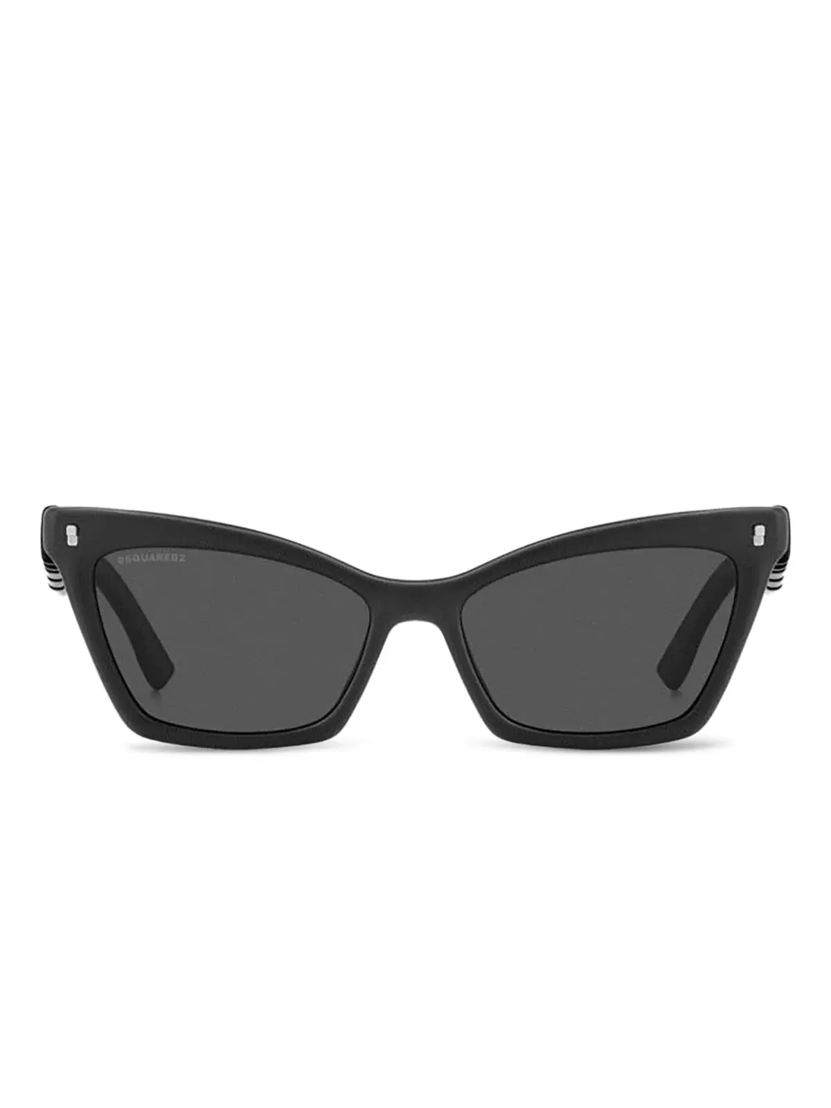 DSQUARED2 EYEWEAR キャットアイサングラス ブラック - 画像1