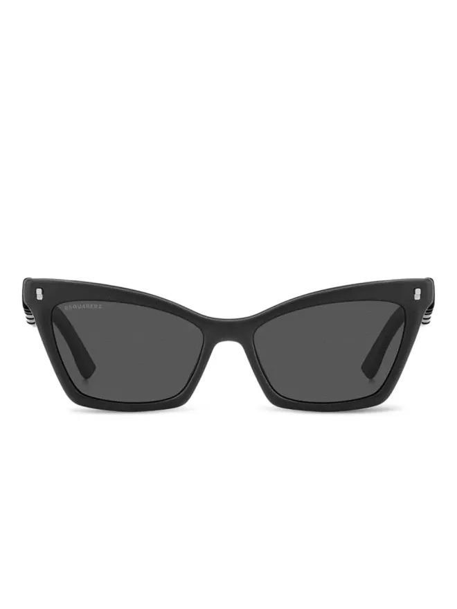 DSQUARED2 EYEWEAR DSQUARED2 EYEWEAR キャットアイサングラス ブラックの商品画像
