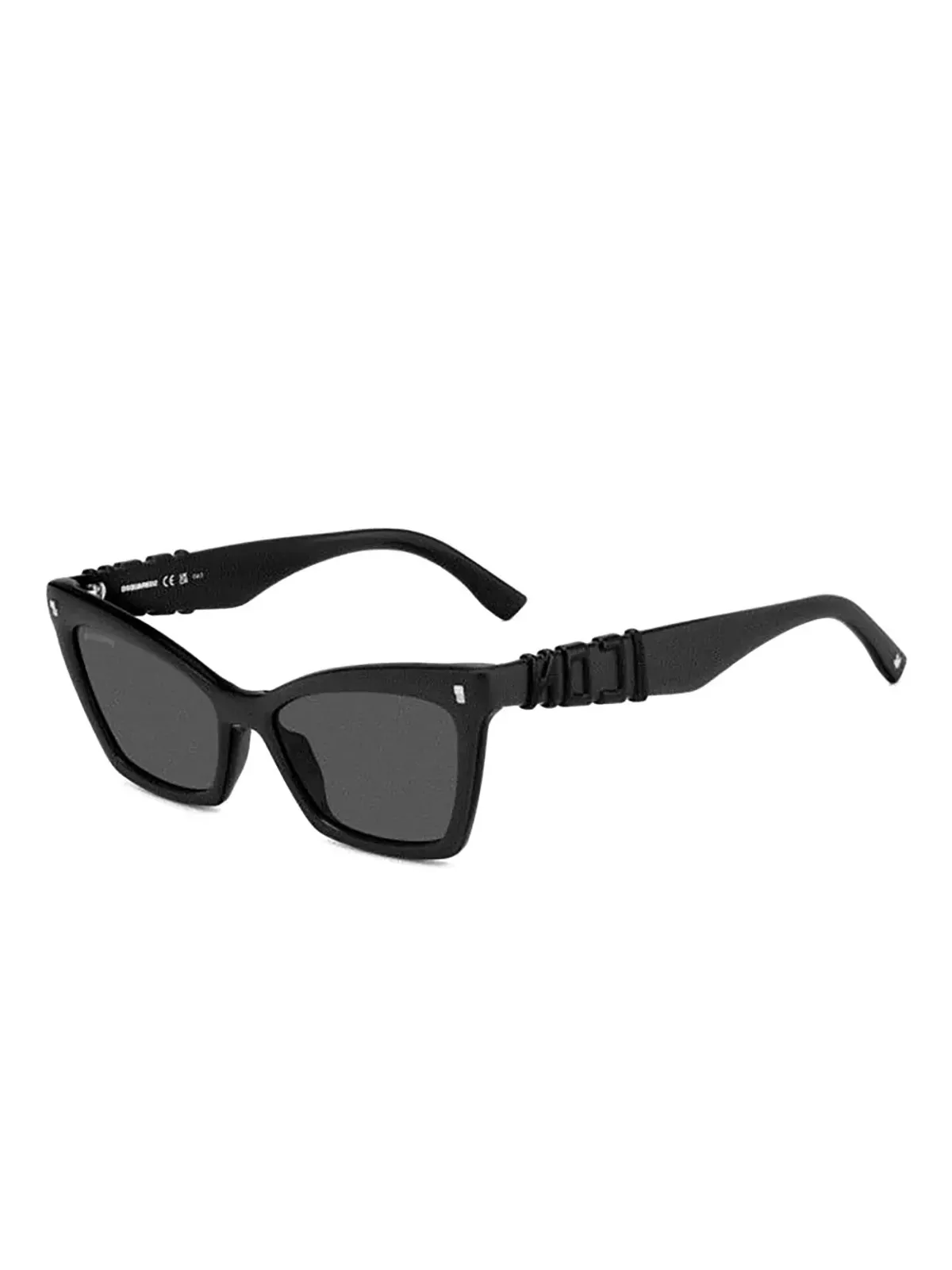 DSQUARED2 EYEWEAR キャットアイサングラス ブラック - 画像2